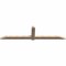 Ekena Millwork Eugene Smooth Timber Gable Bracket, Douglas Fir, 108"W x 27"H x 3 1/2"D x 5 1/2"F, 6/12 Pitch GBW108X27X0406EUG00SDF - alternate 4